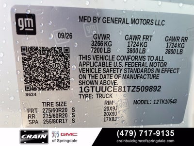 2026 GMC Sierra 1500 Elevation