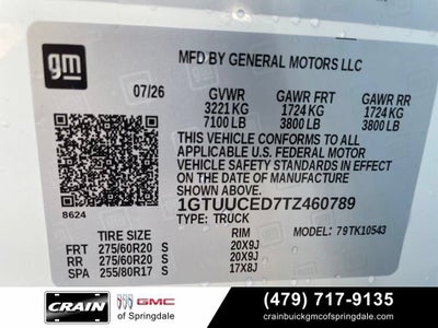 2026 GMC Sierra 1500 Elevation