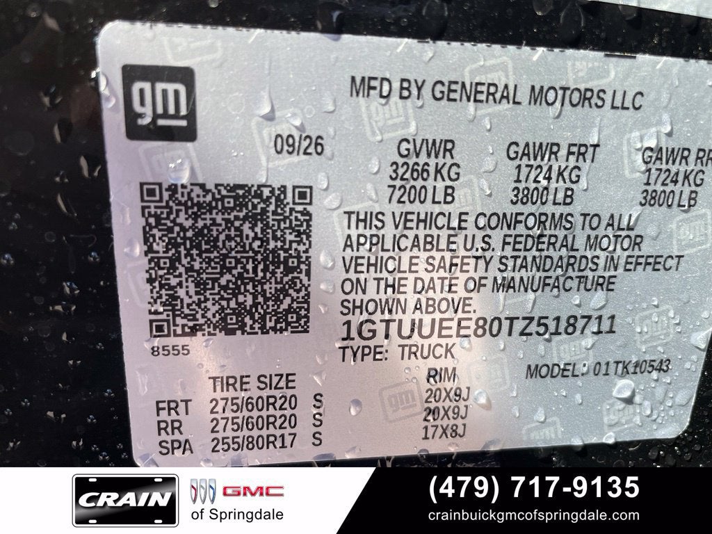 2026 GMC Sierra 1500 AT4