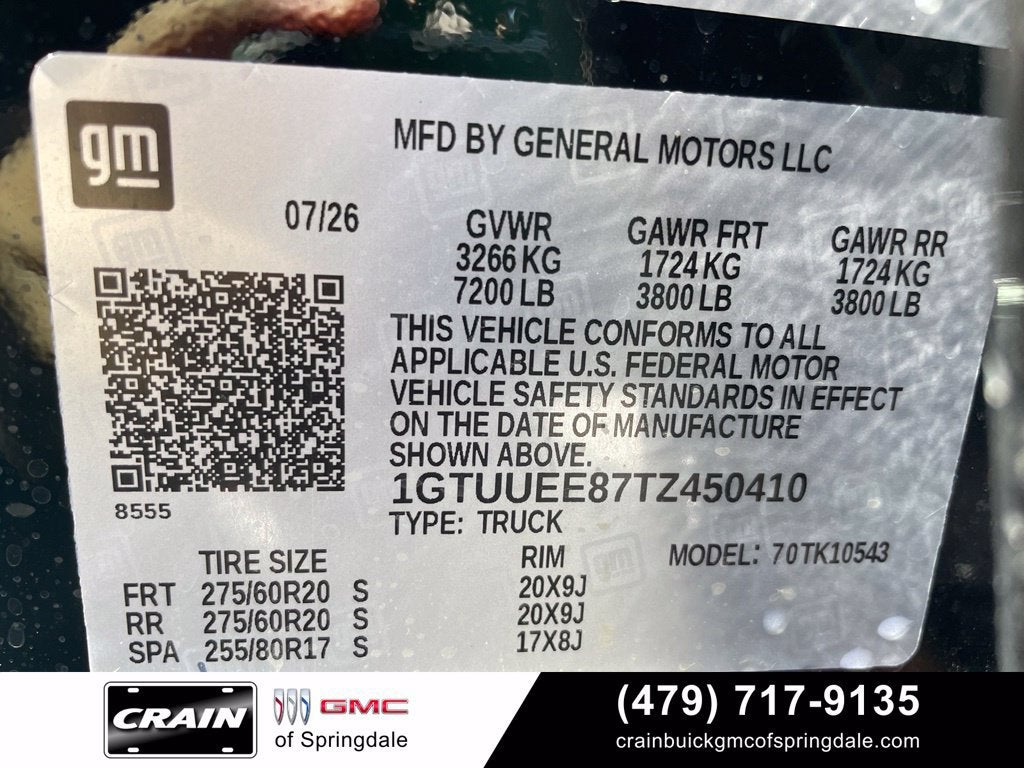 2026 GMC Sierra 1500 AT4