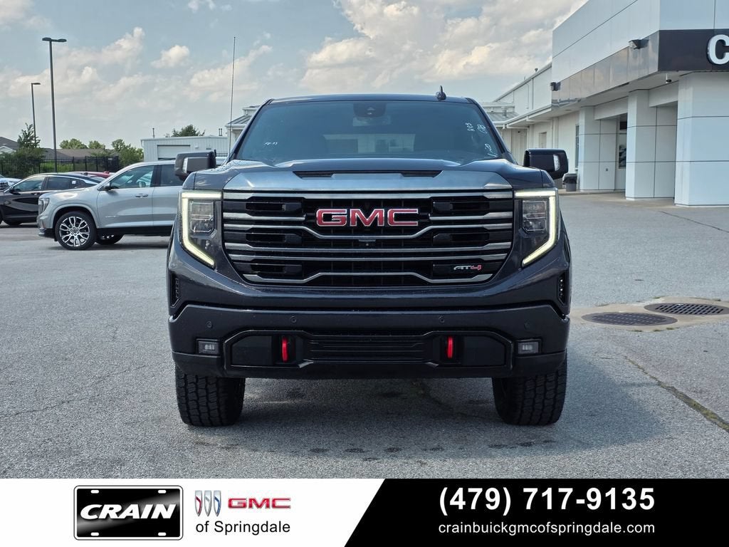 Used 2024 GMC Sierra 1500 AT4 with VIN 1GTUUEEL3RZ125587 for sale in Little Rock