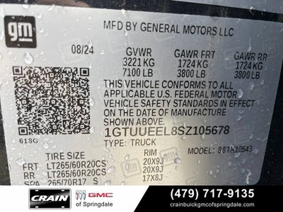 2025 GMC Sierra 1500 AT4