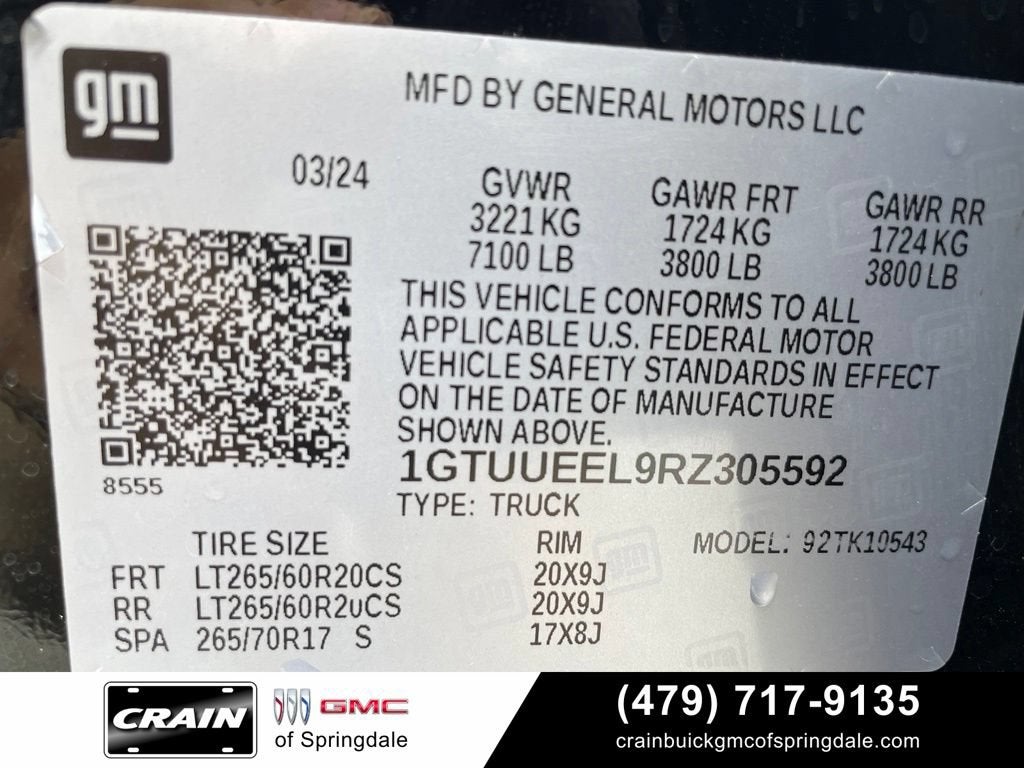2024 GMC Sierra 1500 AT4