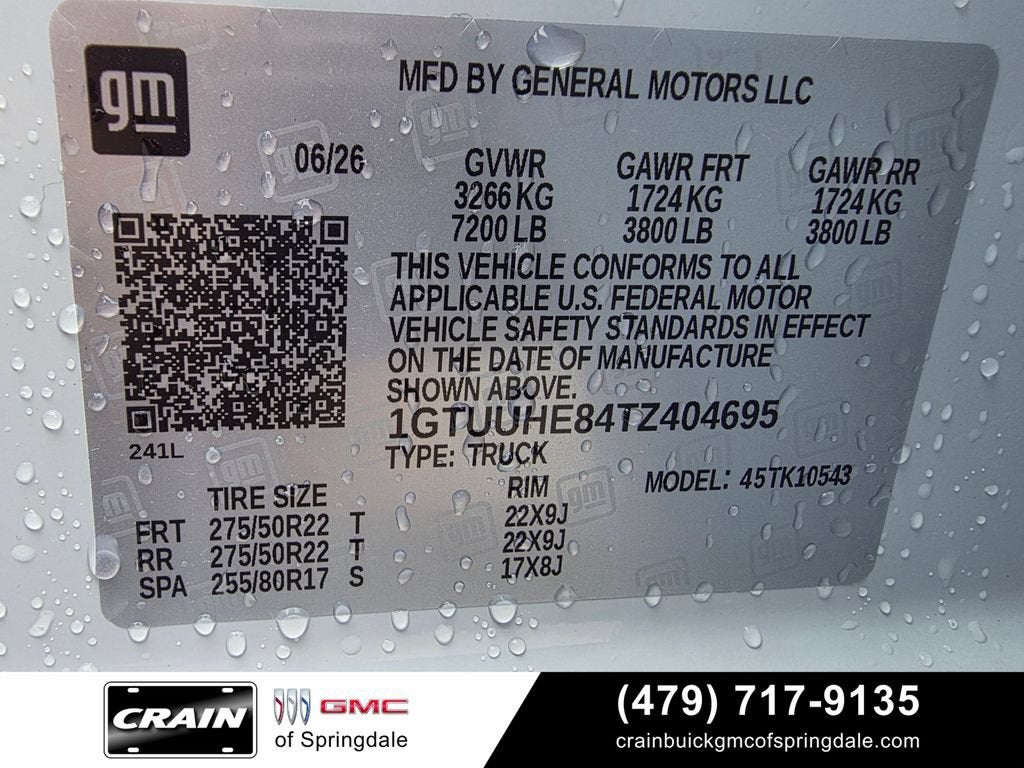 2026 GMC Sierra 1500 Denali Ultimate