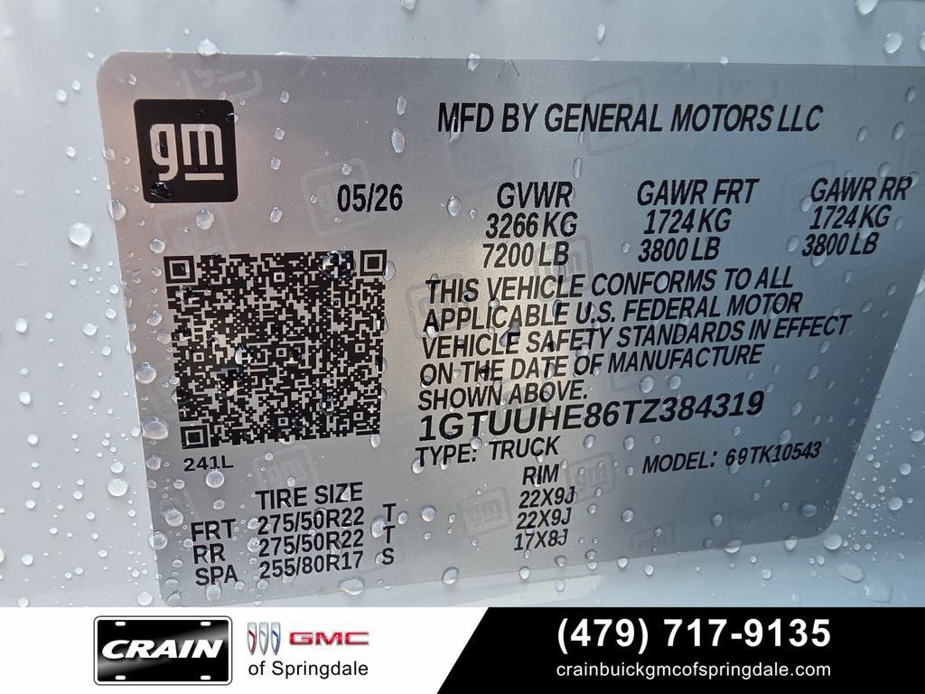 2026 GMC Sierra 1500 Denali Ultimate