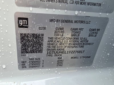 2026 GMC Sierra 1500 Denali Ultimate