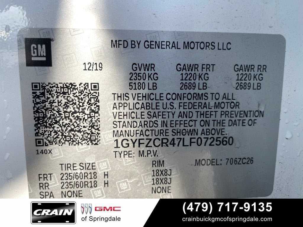2020 Cadillac XT4 FWD Premium Luxury