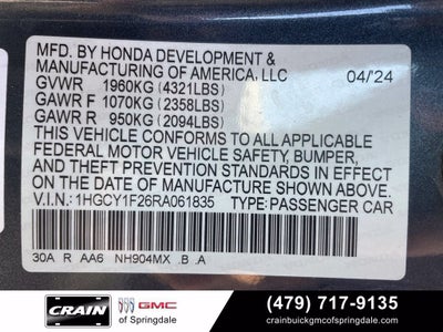 2024 Honda Accord Sedan LX