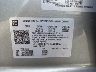 2026 Chevrolet Silverado 2500 HD LTZ