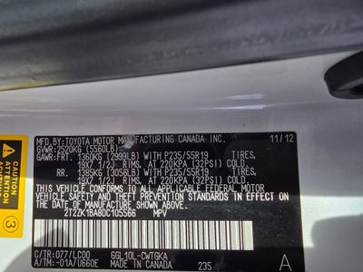 2013 Lexus RX 350 4DR FWD