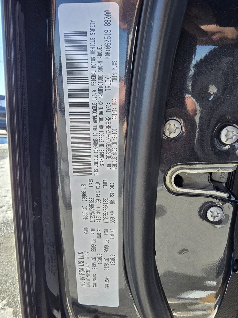 2017 RAM 3500 Big Horn