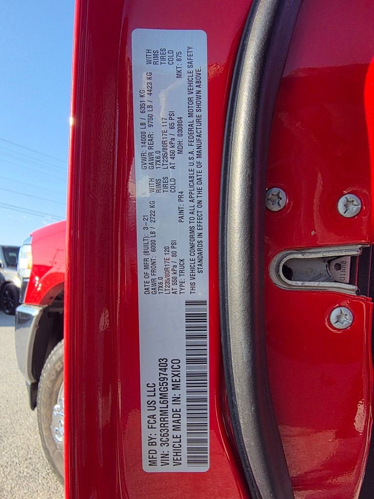 2021 RAM 3500 Laramie