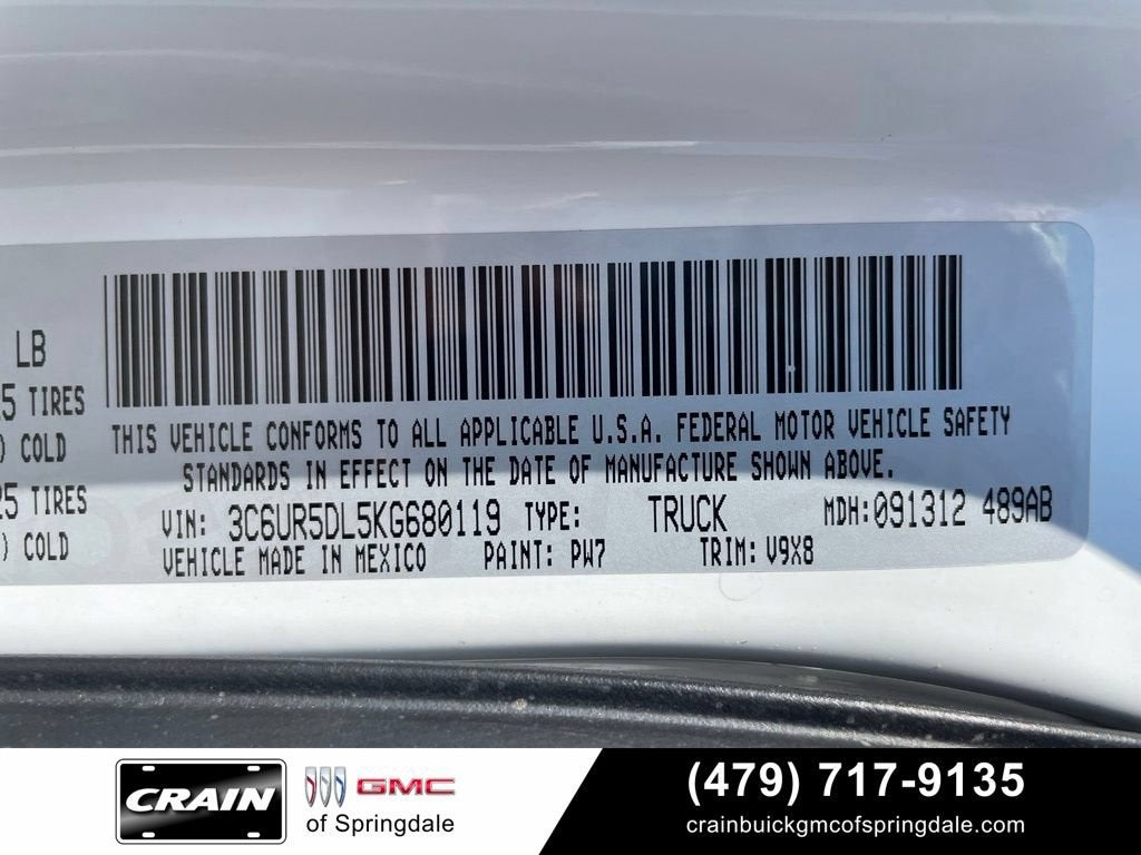 2019 RAM 2500 Big Horn