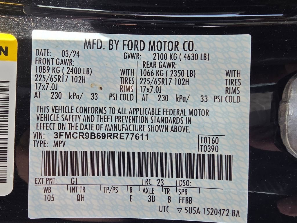 2024 Ford Bronco Sport Big Bend