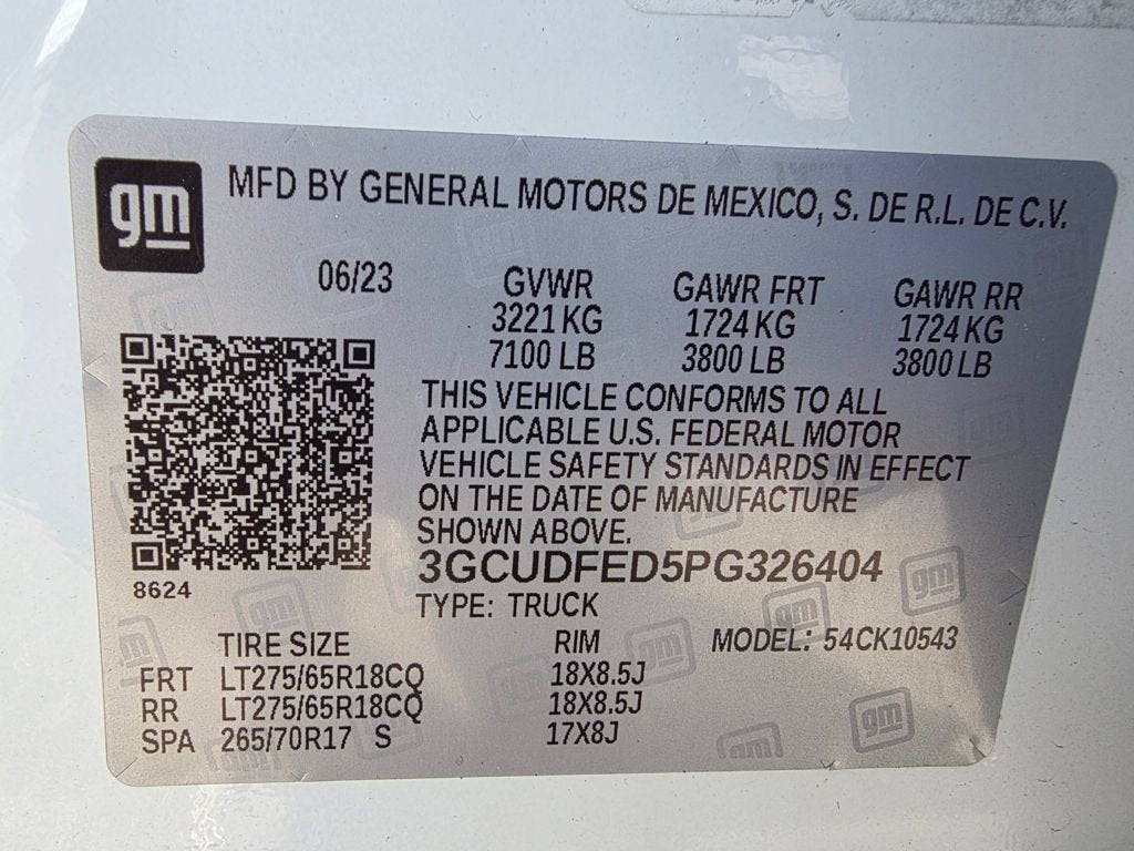 2023 Chevrolet Silverado 1500 LT Trail Boss