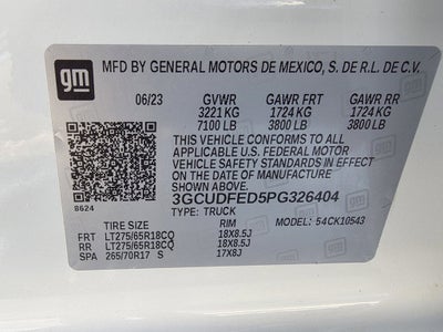 2023 Chevrolet Silverado 1500 LT Trail Boss