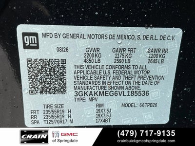 2027 GMC Terrain Elevation