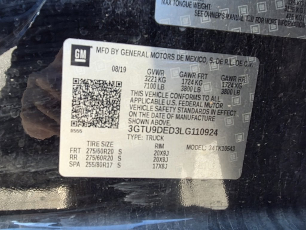 2020 GMC Sierra 1500 SLT