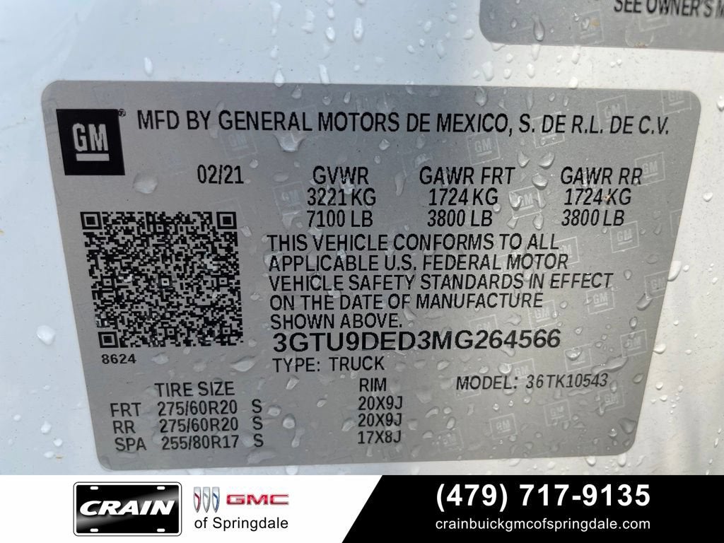 2021 GMC Sierra 1500 SLT