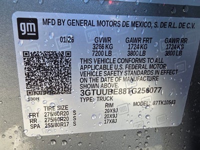 2026 GMC Sierra 1500 SLE