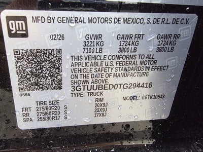 2026 GMC Sierra 1500 SLE