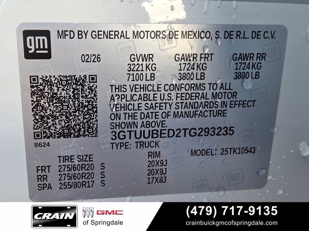 2026 GMC Sierra 1500 SLE