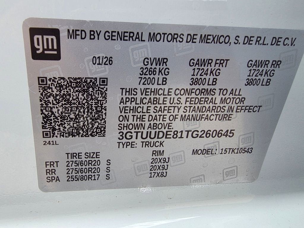 2026 GMC Sierra 1500 SLT