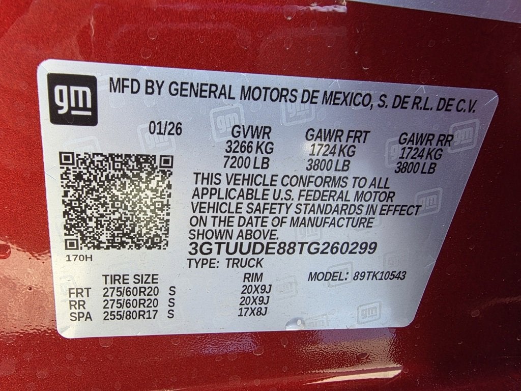 2026 GMC Sierra 1500 SLT