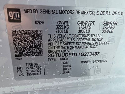 2026 GMC Sierra 1500 SLT