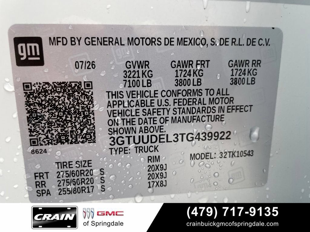 2026 GMC Sierra 1500 SLT