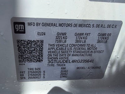 2024 GMC Sierra 1500 SLT