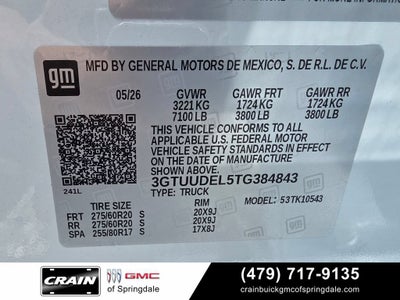 2026 GMC Sierra 1500 SLT
