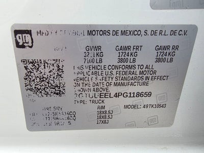 2023 GMC Sierra 1500 AT4