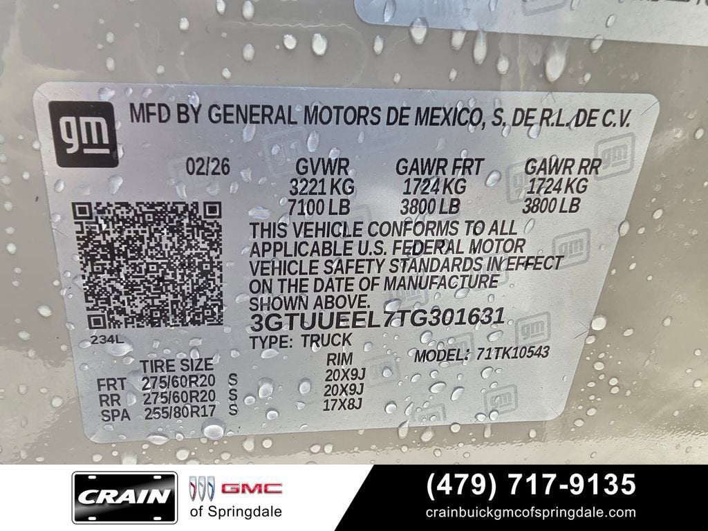 2026 GMC Sierra 1500 AT4