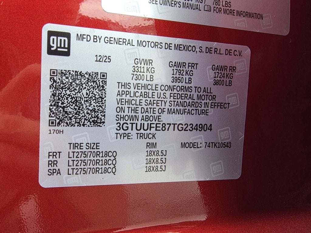 2026 GMC Sierra 1500 AT4X