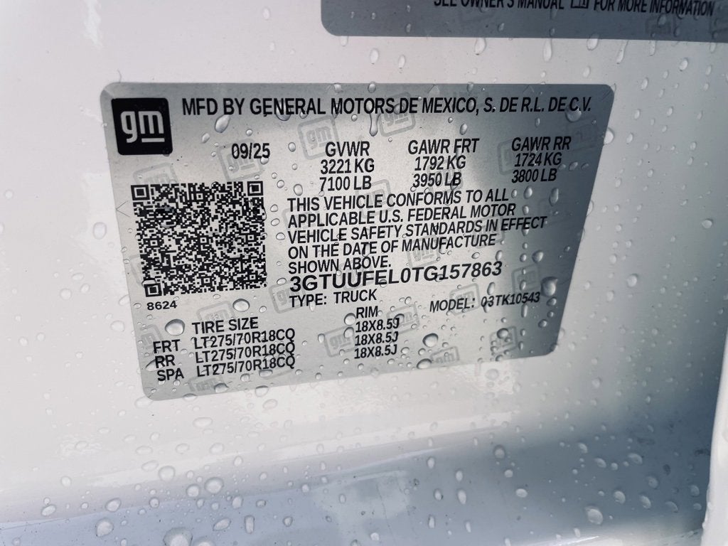 2026 GMC Sierra 1500 AT4X