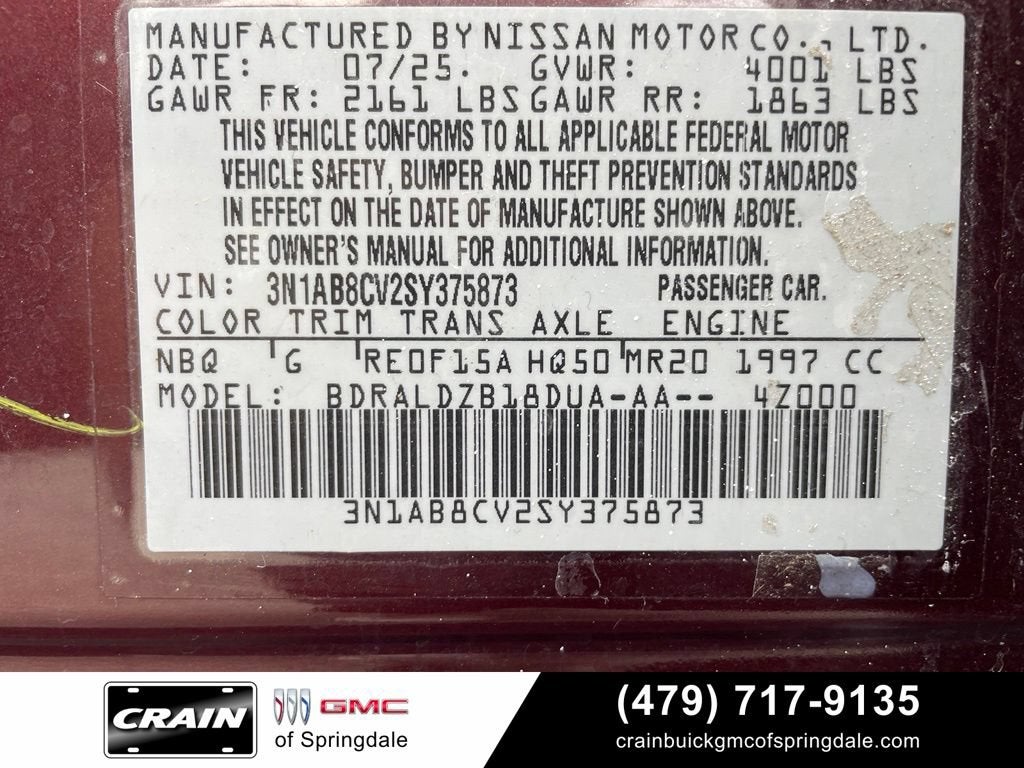 2025 Nissan Sentra SV