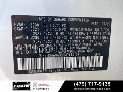 2021 Subaru Ascent Touring