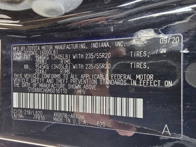 2021 Toyota Highlander Hybrid Limited