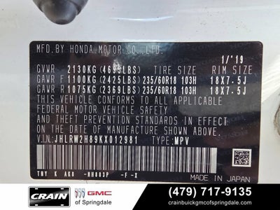 2019 Honda CR-V EX-L