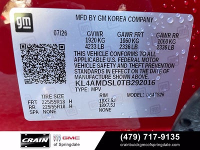 2026 Buick Encore GX Sport Touring