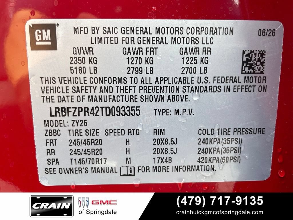 2026 Buick Envision Sport Touring