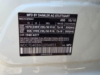 2016 Mercedes-Benz GLA GLA 250