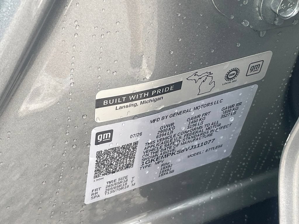 2027 GMC Acadia AT4