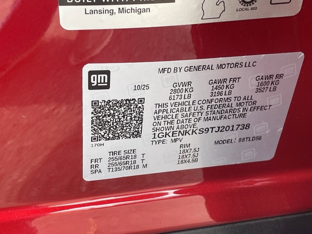 2026 GMC Acadia Elevation