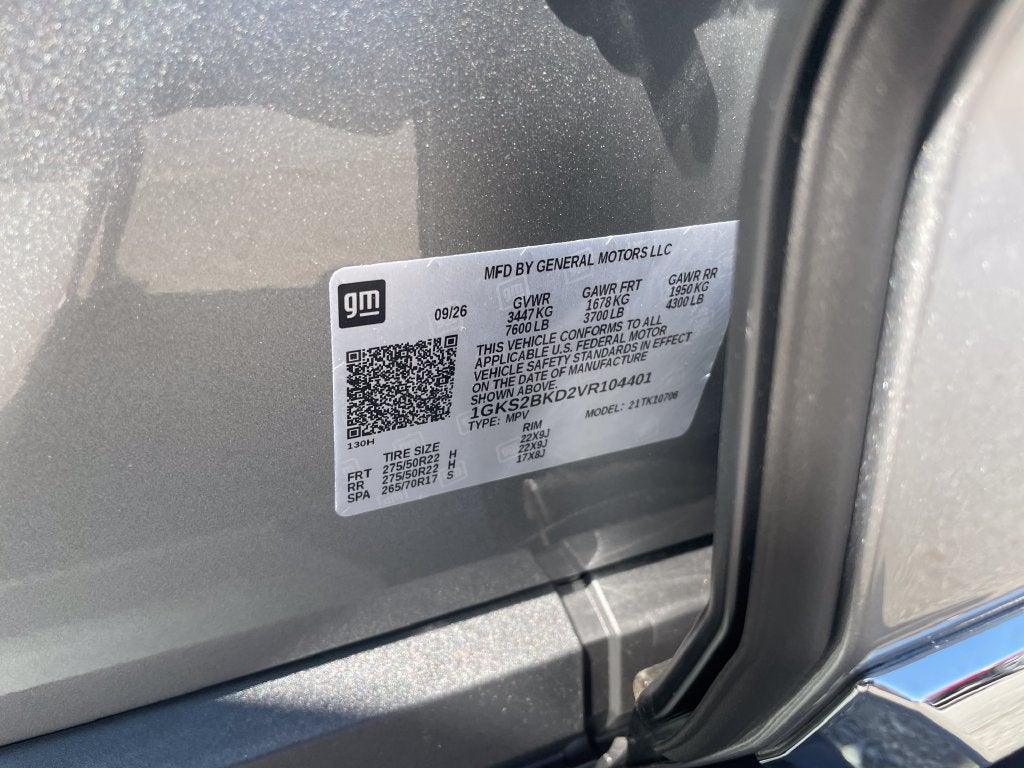 2027 GMC Yukon Elevation