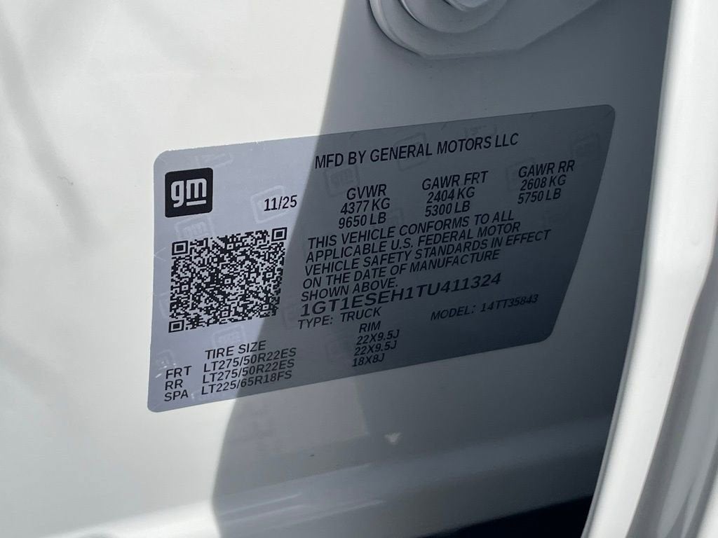 2026 GMC Sierra EV Elevation Standard Range