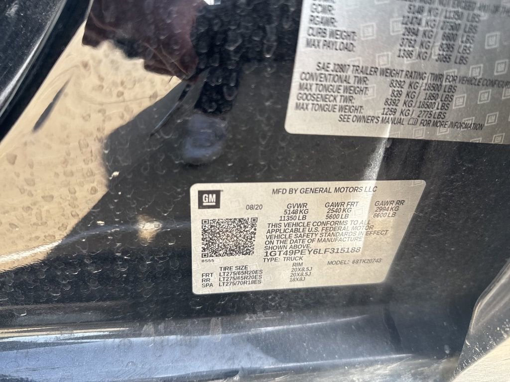 2020 GMC Sierra 2500 HD AT4