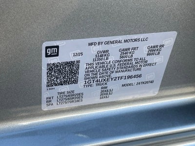 2026 GMC Sierra 2500 HD Denali Ultimate