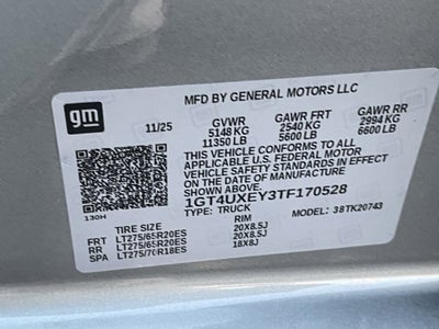 2026 GMC Sierra 2500 HD Denali Ultimate